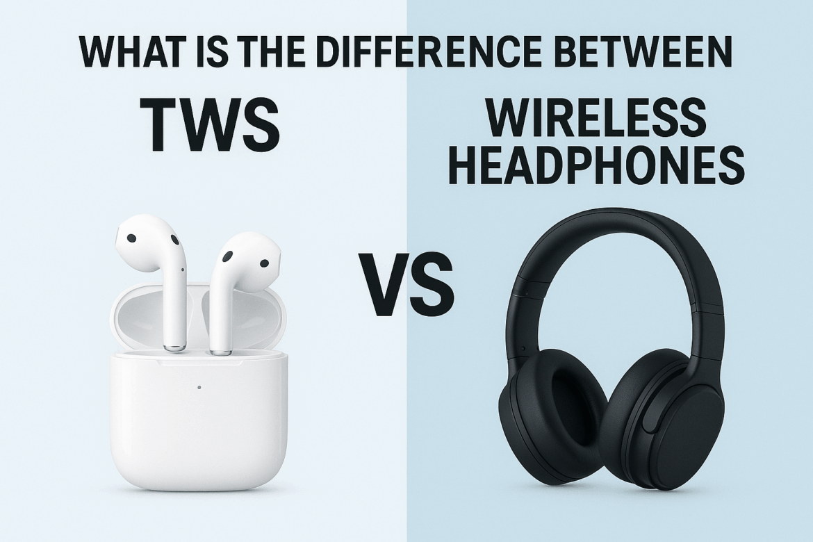¿Cuál es la diferencia entre los auriculares TWS y los inalámbricos?
